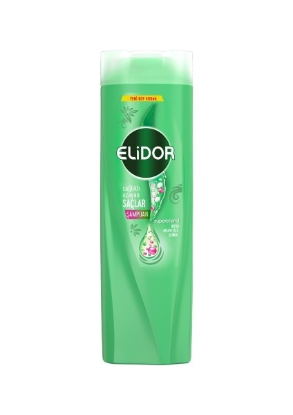 24'lü Elidor Şampuan 400 Ml. Sağlıklı Uzayan Saçlar
