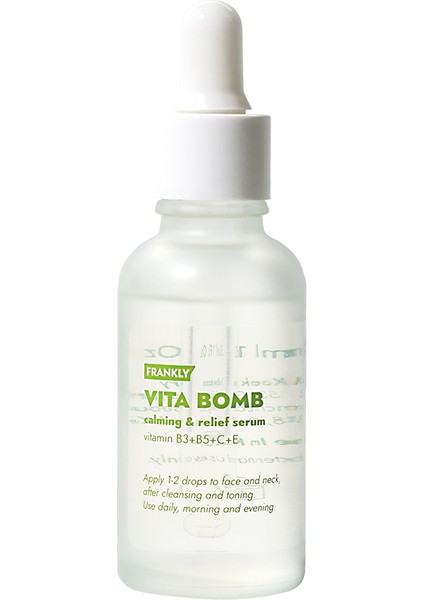 Vitamin B3, B5, C ve E Içeren Parlaklık Sağlayan Leke Karşıtı Onarıcı Vita Bomb Serum 30ML