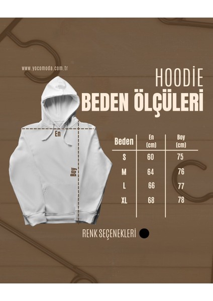 1907 Öpücük Baskılı Oversize Hoodie