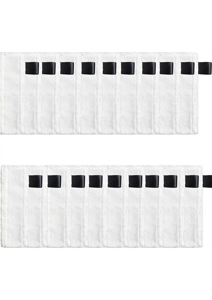 20 Adet Paspas Bezi Yedek Aksesuarlar Easyfix Sc2 Sc3 Sc4 Sc5 Buharlı Temizleyici Mikrofiber Zemin Giysileri (Yurt Dışından)