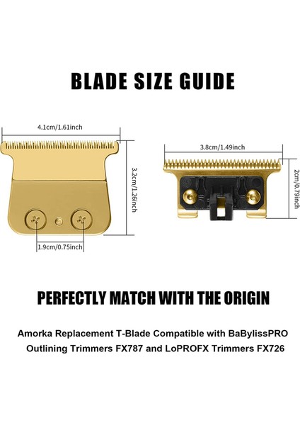 FX787 ve FX726 Düzelticiler için Yedek Bıçaklar, FX707 Yedek Bıçaklar Altın (Yurt Dışından) indirimleri