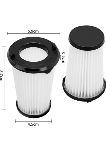 Cx7-2 ZB3320P ZB3325B ZB3324B ZB3314AK AEF150 Elektrikli Süpürge Hepa Filtre Yedek Parçaları (Yurt Dışından)
