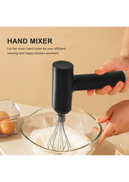 El Mikseri Elektrikli Kablosuz, Mikser El Mikseri, USB Şarj Edilebilir, Pişirme Için Taşınabilir El Mikseri, Soslar, Krema, Yumurta (Yurt Dışından) modelleri