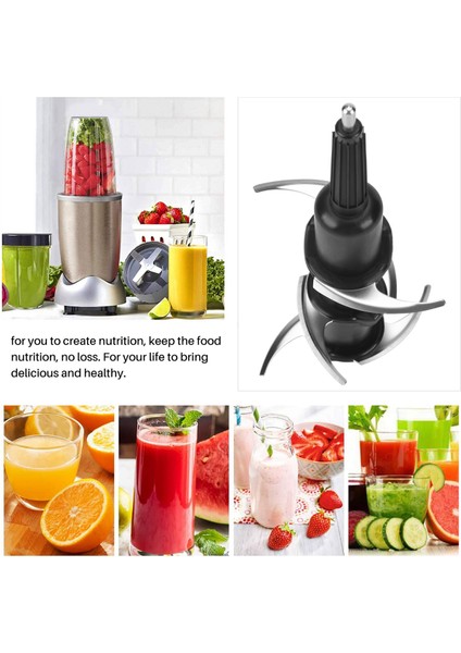 Ninja Blender 1100W BL740 Kırma Sürahisi 311KKU Için Yedek 6 Bıçaklı (Yurt Dışından) fırsatları