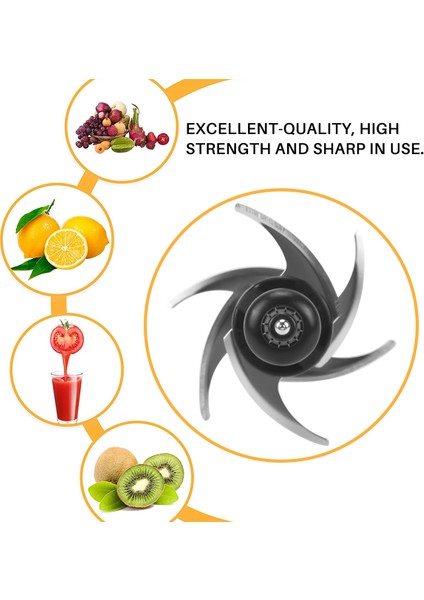 Ninja Blender 1100W BL740 Kırma Sürahisi 311KKU Için Yedek 6 Bıçaklı (Yurt Dışından) indirimleri