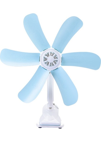 Klip Fan Ofis Altı Yapraklı Masaüstü Elektrikli Fan Klip Fan Yatak Odası Ev Ab Tak (Yurt Dışından)