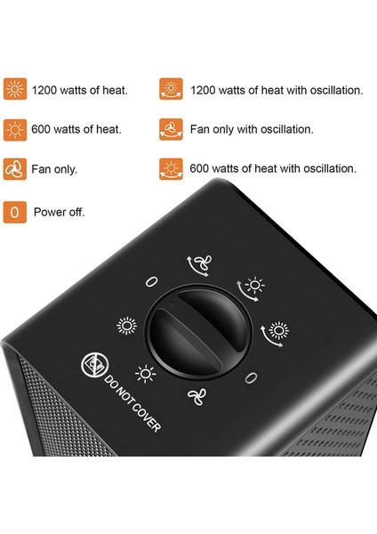 Ev Dikey Sallayarak Kafa Isıtıcı Fan Ptc Isıtıcı Hızlı Isı Sessiz Isıtıcı Taşınabilir Isıtıcı Abd Plug (Yurt Dışından)