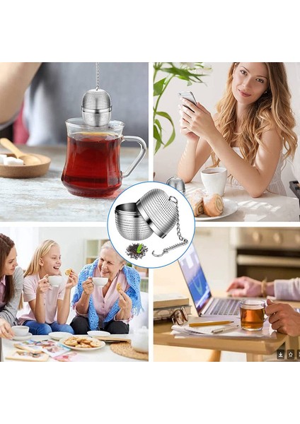 Çay Demlik, Paslanmaz Çelik Çay Süzgeci, Top Örgü Çay Süzgeci, Çay, Baharatlar ve Çoğu Bardak ve Çaydanlık Için (Yurt Dışından)