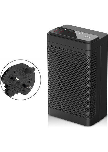 Elektrikli Isıtıcı Masaüstü Mini Ptc Isıtıcılar Ev Uzaktan Kumanda Hızlı Isı Isıtıcı Sessiz Isıtıcı Ingiltere Tak (Yurt Dışından)