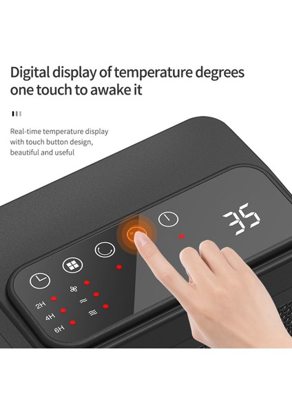 Elektrikli Isıtıcı Masaüstü Mini Ptc Isıtıcılar Ev Uzaktan Kumanda Hızlı Isı Isıtıcı Sessiz Isıtıcı Ingiltere Tak (Yurt Dışından)