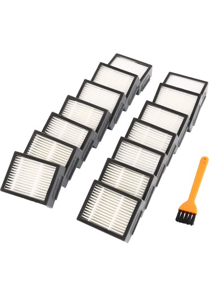 I & E Serisi I7 I7+/plus I3 I3+ I4 I6 I6+ I8 I8+ E5 E6 E7 Robot Süpürge Için 14 Paket Hepa Filtreler (Yurt Dışından)