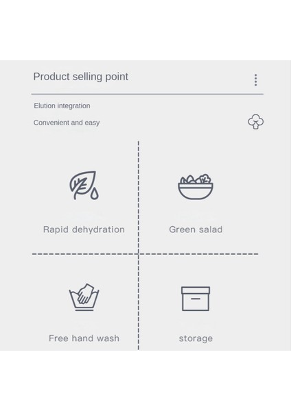 Sebze Kurutucu Presi Hızlı Temizleme Kurutucu Meyve ve Sebze Kuru ve Islak Ayırma Drenaj Salata Döndürücü (Yurt Dışından) indirimleri