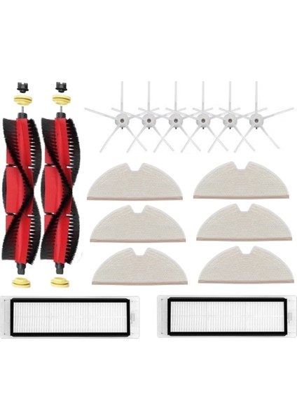 16 Adet Ana Fırça Yan Fırça Hepa Filtre S6/S5/S60/S65/S51/S55/T6/T7PRO Robotlu Süpürge Parçaları (Yurt Dışından)