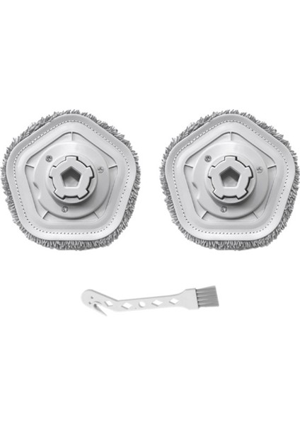 Bot W10 W10 Pro Robotlu Süpürge Için Paspas Bezi Pedleri Paspas Bezleri Paspas Stentler Yedek Yedek Parça (Yurt Dışından)