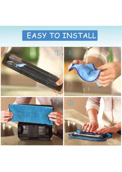 Rezervuar Pedi Braava 320 380 T Nane 4200 5200 Elektrikli Süpürge Parçaları Paspas Bezi Bez Yedek Su Fitili Kapağı (Yurt Dışından) fırsatları