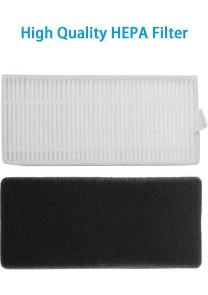 K650 Robot Süpürge Aksesuarları Filtre Fırçası Bezi Yedek Parça Seti (17 Parça) (Yurt Dışından) modelleri