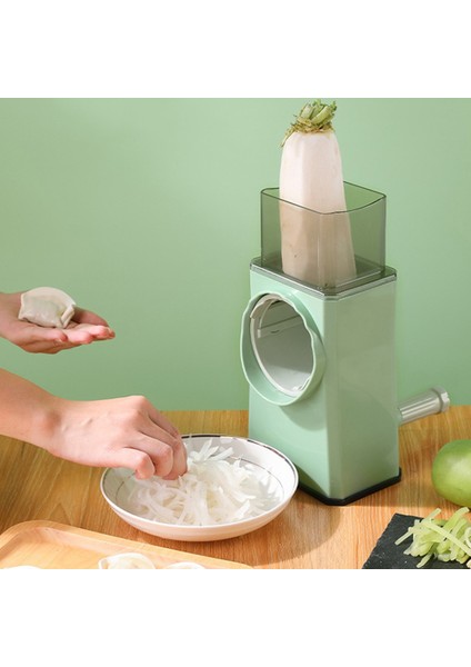 Çok Fonksiyonlu Sebze Kesici 4 Dilimleme Meyve Salatası Patates Spiralizer Dilimleme Havuç Rende Mutfak Aracı (Yurt Dışından)