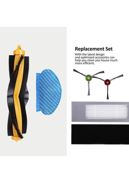 Deebot Ozmo 920 950 2 Hibrit Robot Süpürge Hepa Filtre Paspas Için 15 Adet Yedek Parça Aksesuarı (Yurt Dışından) indirimleri