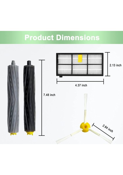 R Oomba 805 960 860 980 850 861 864 866 870 871 880 890 891 981 985 961 Elektrikli Süpürge Için Yedek Parçalar (Yurt Dışından) modelleri