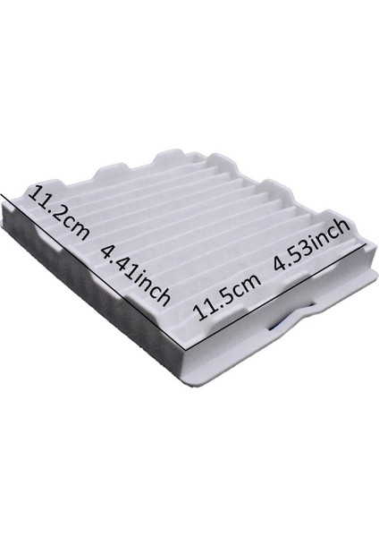 4 Adet Toz Filtresi DJ63-00539A SC41E0 SC4170 SC4180 SC4190 SC5240 SC5250 SC5280 SC5630 SC5670 Vakum Parçaları (Yurt Dışından)