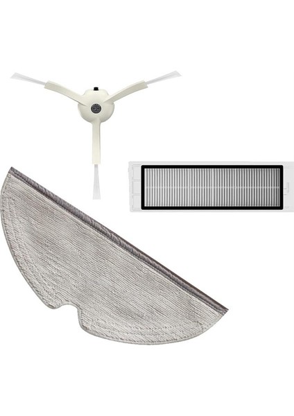 Hepa Filtre Yan Fırça Tam Alan Paspas Bezi S5 Max S6 Maxv S50 S51 Robotlu Süpürge Parçası (Yurt Dışından)