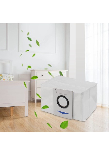 Deebot X1 Omni Otomatik Boşaltma Istasyonu Için 3'lü Paket Tek Kullanımlık Toz Torbası (Yurt Dışından)