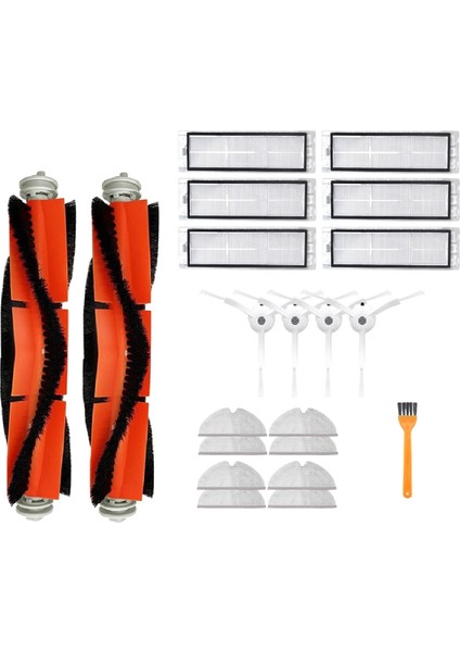 Ana Yan Fırça Filtre Paspas Bezi SDJQR01RR 1 S S50 S55 T6 T7 P50 Robotik Elektrikli Süpürge Parçaları (Yurt Dışından)