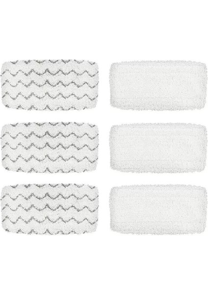 Powerfresh & Steam 2747A Için Buharlı Paspas Pedi, 1132 1543 1632 1652 Symphony Vakum ve Buharlı Paspas Serisi, 6'lı Paket (Yurt Dışından)