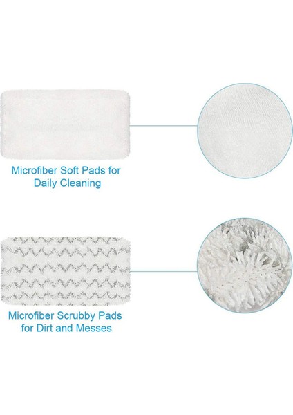 Powerfresh & Steam 2747A Için Buharlı Paspas Pedi, 1132 1543 1632 1652 Symphony Vakum ve Buharlı Paspas Serisi, 6'lı Paket (Yurt Dışından) indirimleri