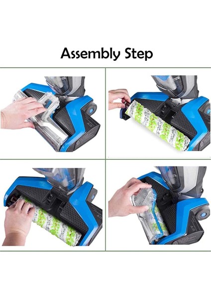 Crosswave 2306A ve Crosswave 1785 Serisi Için 2'li Paket 2460 Çok Yüzeyli Fırça Rulosu, 1613568 (Yurt Dışından) fırsatları