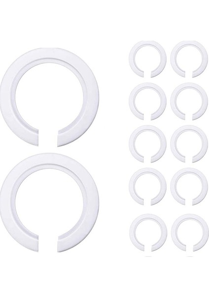 12 Adet Abajur, E27 - E14 Delik Dönüştürücü, Vidalı Abajurların Kapak Duylarına Takılması Için Abajur (Yurt Dışından)