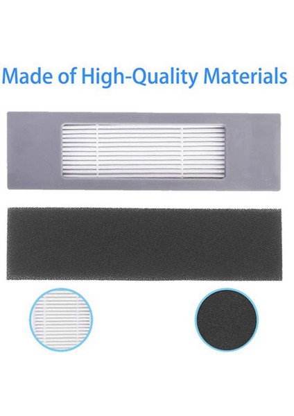 Ozmo 920 950 T8 T9 2 Hibrit Hepa Filtre Ana Yan Fırça Paspas Yedek Parçalar (Yurt Dışından) fırsatları