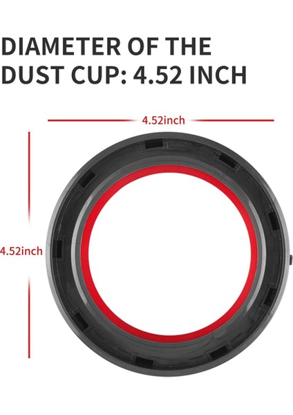 Toz Kutusu Üstü Sabit Sızdırmazlık Halkası Vakum V11 V15 SV14 SV15 SV22, Kir Kabı Yedek Parçaları (Yurt Dışından) fırsatları