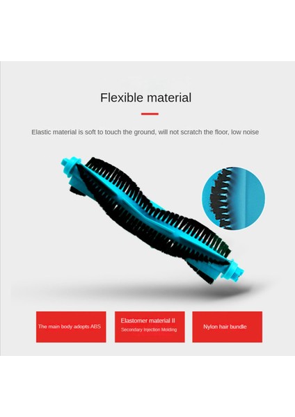 Süpürme ve Paspaslama Robotu VXVC05-SJ Ana Fırça Aksesuarlarına Uygun (Yurt Dışından) fırsatları