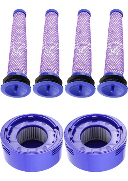 V8 V7 Hepa Filtre Yedek Parçaları Robot Vakum Ön ve Arka Yıkanabilir Filtre Yedek Temizleme Aksesuarları (Yurt Dışından)