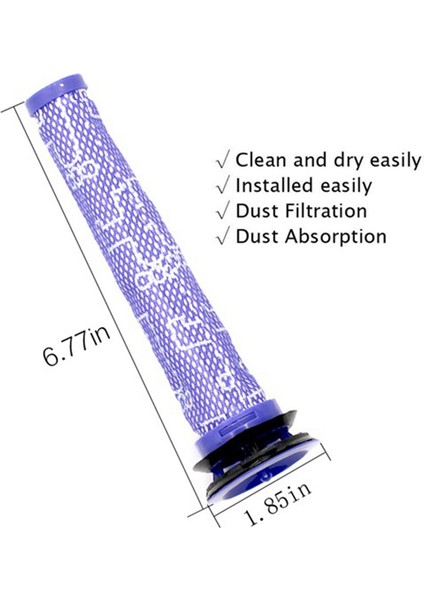 V8 V7 Hepa Filtre Yedek Parçaları Robot Vakum Ön ve Arka Yıkanabilir Filtre Yedek Temizleme Aksesuarları (Yurt Dışından) fırsatları