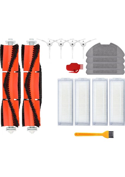 Mi Robot Vakum Paspas 2 Lite / Mi Robot Vakum Paspas 2 Pro / Mjstl / MJST1SHW Parçaları Ana Yan Fırça Hepa Filtre (Yurt Dışından) indirimleri