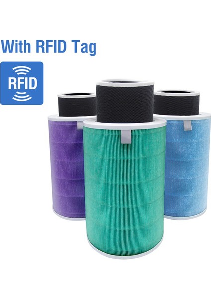 Hava Temizleme Cihazı Filtresi Değiştirme Hava Temizleme Cihazı 2 2c 2h 2s 3 3c 3h Pro Hepa Karbon Filtre Rfıd Çipli Yeşil (Yurt Dışından) fiyatları