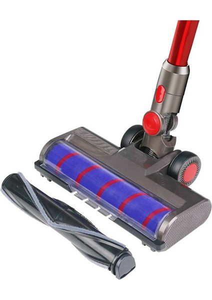 V7 V8 V10 V11 V15 LED Farlı Elektrikli Süpürgeler Için Parke Zemin Ataşmanı Zemin Fırçası (Yurt Dışından)