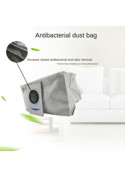 23 Adet Ana Yan Fırça Toz Torbası Paspas Bezi Deebot T20/T20MAX/T20PRO/X1 OMNI/T10 Omni/turbo Elektrikli Süpürge (Yurt Dışından)