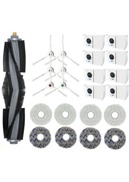 23 Adet Ana Yan Fırça Toz Torbası Paspas Bezi Deebot T20/T20MAX/T20PRO/X1 OMNI/T10 Omni/turbo Elektrikli Süpürge (Yurt Dışından) indirimleri