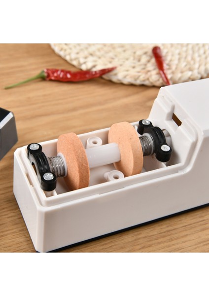 USB Hızlı Elektrikli Bıçak Bileyici Otomatik Ayarlanabilir Kalemtıraş 3 Bıçaklar Için Makas Ev Kalemtıraş (Yurt Dışından) indirimleri