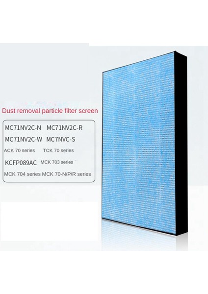 MC71NV2C-N MC71NV2C-R MC71NV2C-W MC7NVC-S KCFP089AC MCK703 Serisi Hava Temizleme Parçaları Için Hepa Filtre (Yurt Dışından)