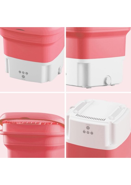 Taşınabilir Çamaşır Makinesi Mini Yıkama Temizleme Mavi Işık Yarım Otomatik Yıkama Çorap Daire Seyahat Abd Plug Için (Yurt Dışından) fiyatları