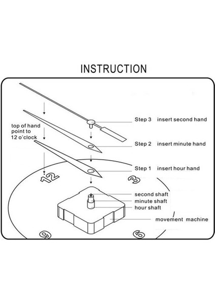Sessiz Saat Hareketi Saat Mekanizması 2 Farklı Saat Tamir Parçası Çifti Motor Değiştirme (Yurt Dışından) fiyatları