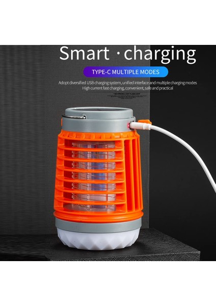 Asılı LED Sivrisinek Lambası Elektrikli Sinek Kovucu Kapalı Işık Böcek Öldürücü USB Şarj Edilebilir Açık Yürüyüş Feneri. (Yurt Dışından)