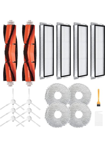 L10S Ultra S10 S10 Pro S20 S20 Pro Için Aksesuar Kiti, Omni X10+ Robot Süpürge Yedek Parçaları (Yurt Dışından)