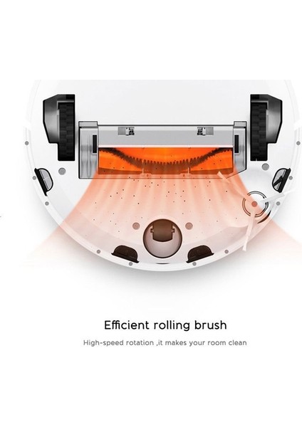 Mi Robot Vakum Paspas 2 Pro Lite MJST1SHW Mjstl Paspas Bezi Ana Yan Fırça Elektrikli Süpürge Aksesuarları (Yurt Dışından) fırsatları