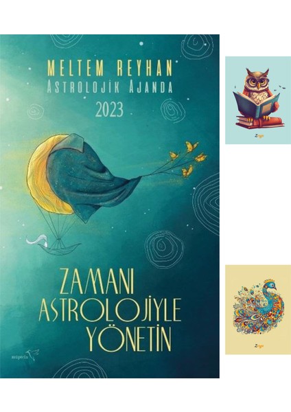 Astrolojik Ajanda 2023 - Meltem Reyhan - Müptela Yayınları - 9786258446296 - Not Defterli Seti