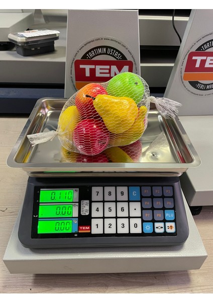 Pazarcı Tip Hesaplamalı Terazi 30 kg